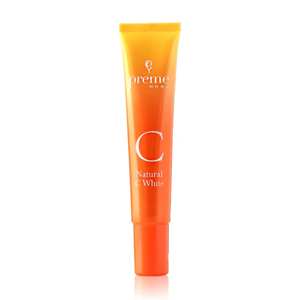 Preme Nobu Natural C White Skin Care Serum Cream Rich in Vitamin C 30g