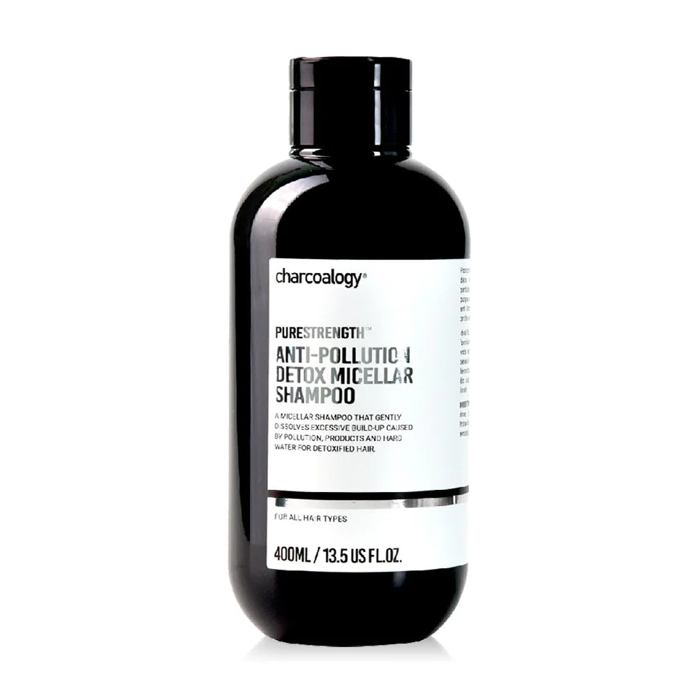 Charcoalogy Anti-Pollution Detox Micellar Shampoo 400ml