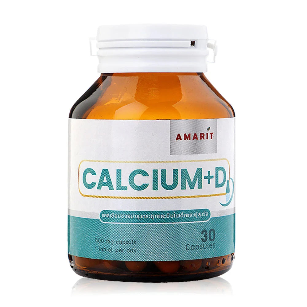 AMARIT Calcium-D Dietary Supplement 30 Capsules