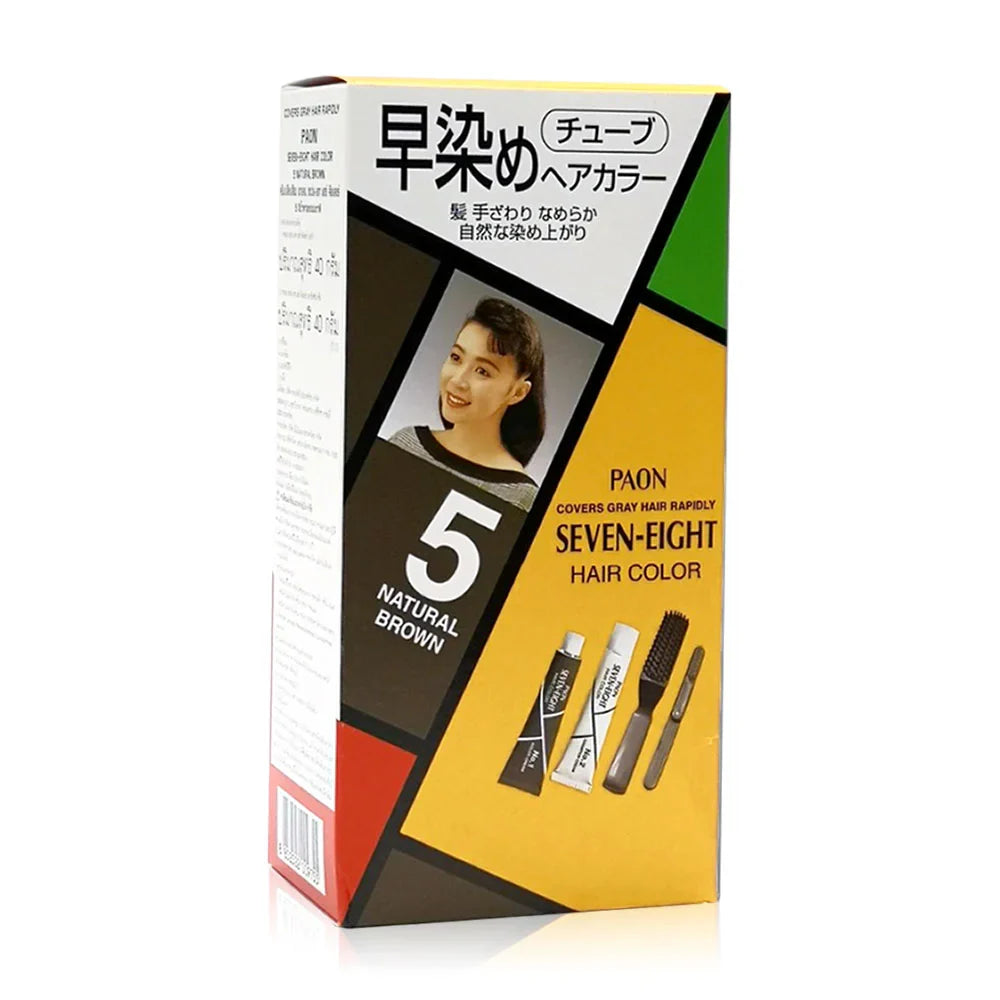 PAON Seven-Eight Permanent Hair Color - #B5 Natural Brown