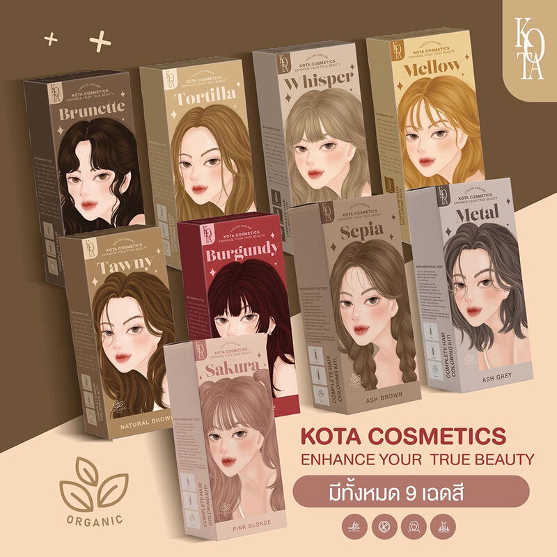 Kota Cosmetics Color Cream Sakura 200ml #Pink Blonde