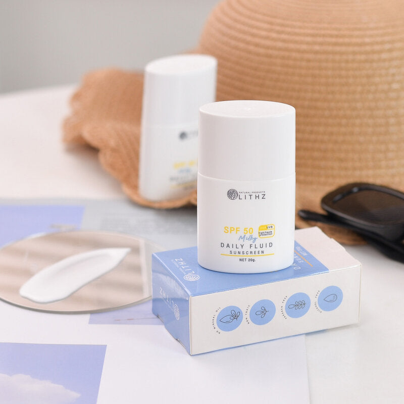 LITHZ Milky Daily Fluid Sunscreen SPF50 20g