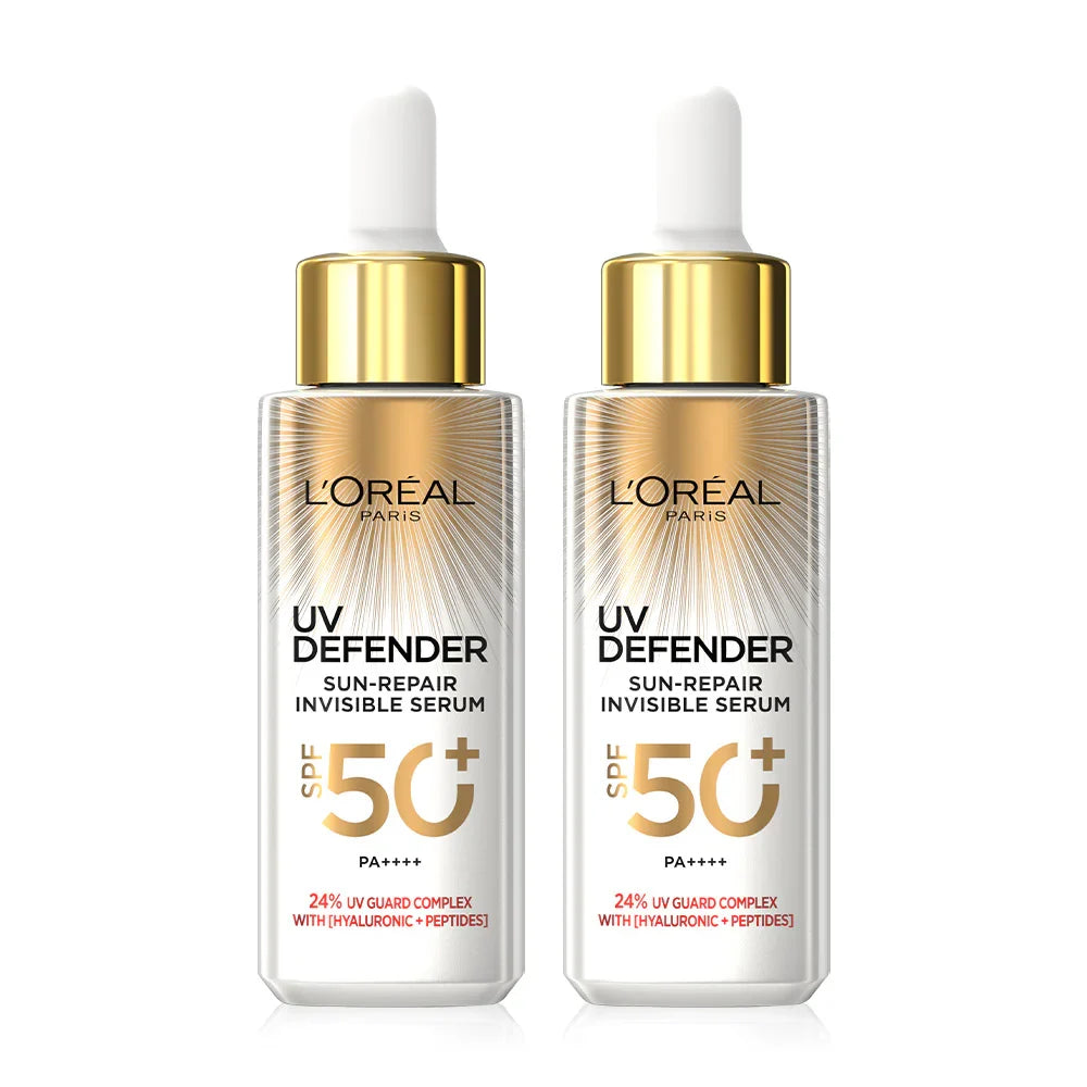 L'Oréal Paris UV Defender Sun-Repair Invisible Serum 30ml x 2pcs