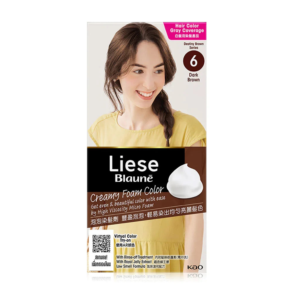 Liese Blaune Creamy Foam Color 108g - Dark