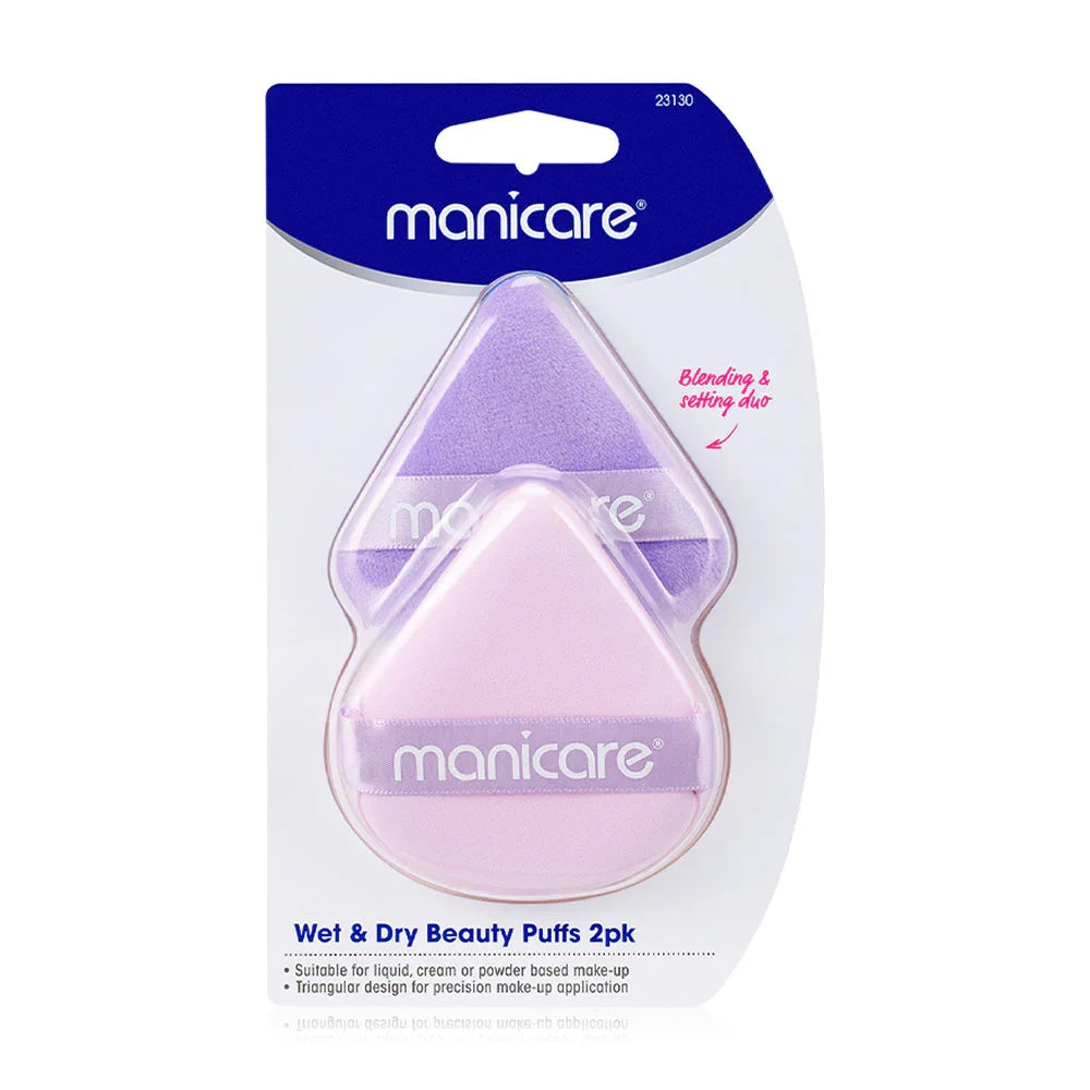 Manicare Wet & Dry Beauty Puffs 2pcs