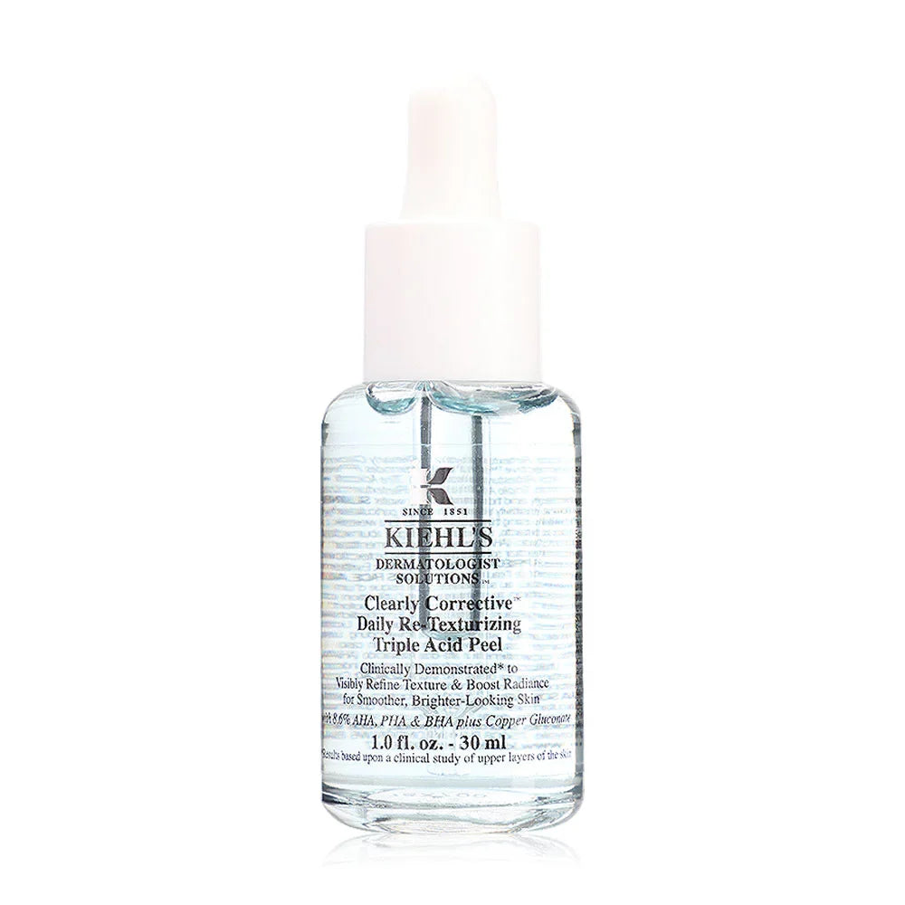 Kiehl's Clearly Corrective Daily Re-Texturizing Triple Acid Peel Serum 30ml