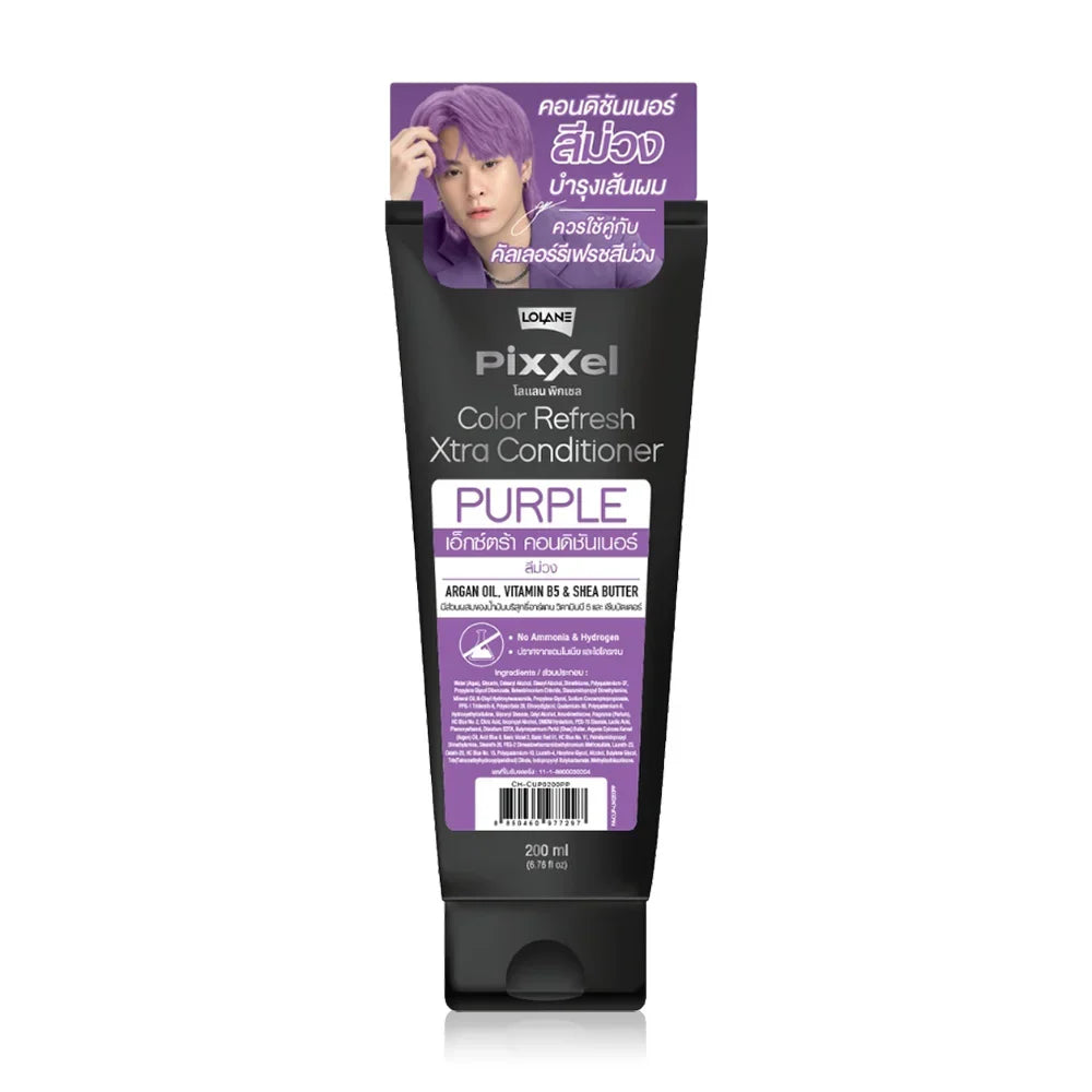 Lolane Pixxel Color Refresh Xtra Conditioner 200ml - Purple