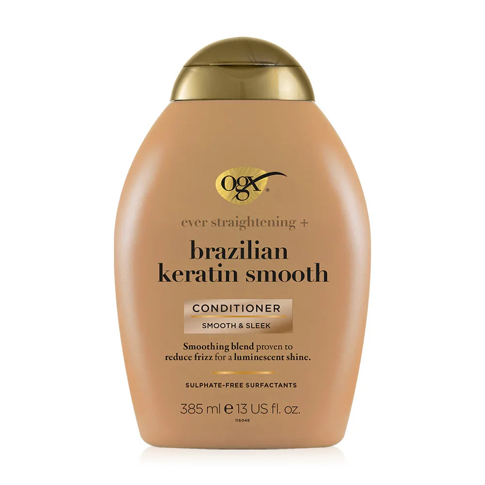 OGX Ever Straightening Brazilian Keratin Conditioner Smooth & Sleek 385ml
