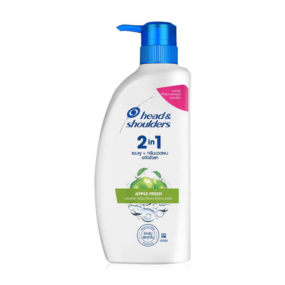 Head & Shoulders Apple Fresh 2in1 Shampoo + Conditioner 370ml