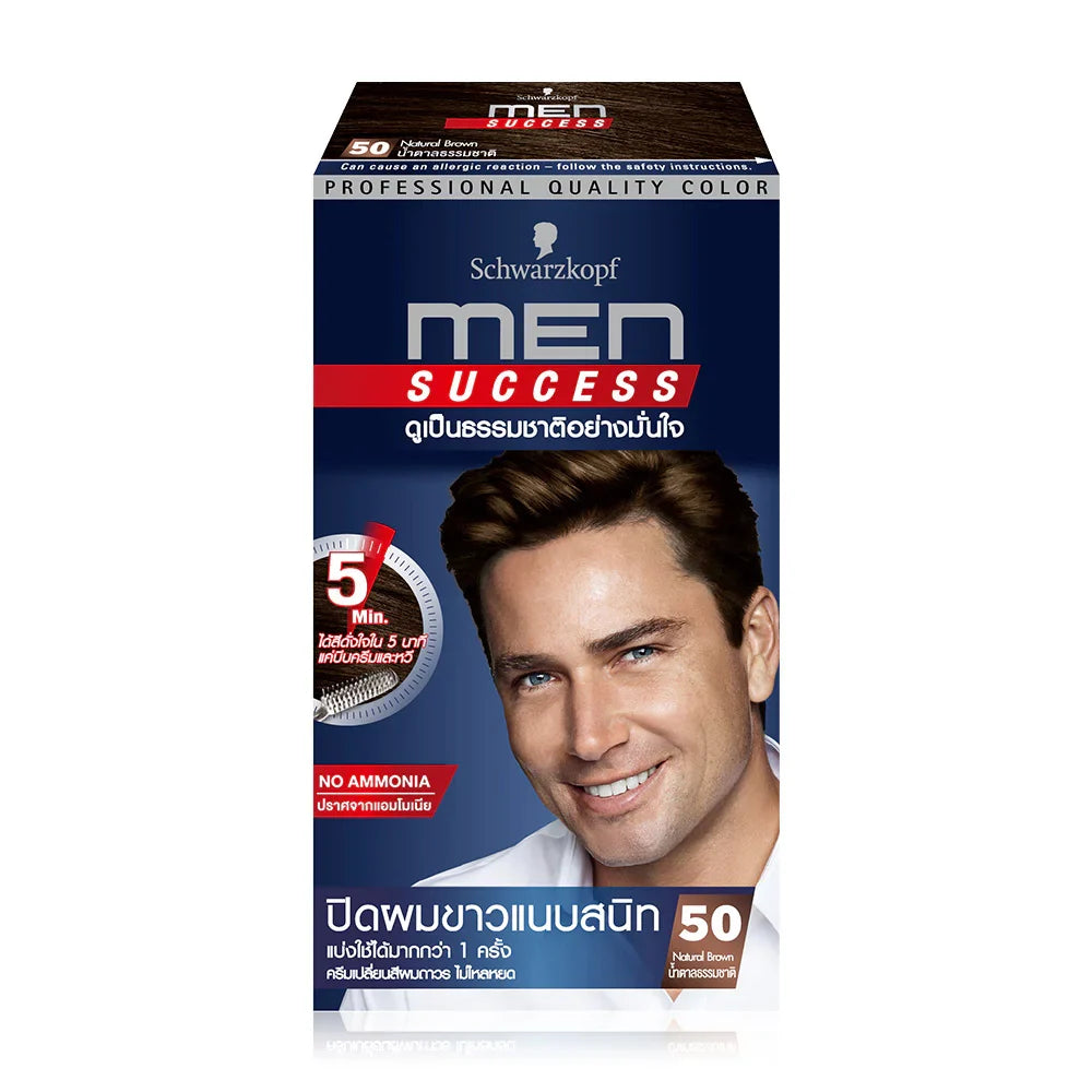 Schwarzkopf Men Success 80g - #50 Natural Brown