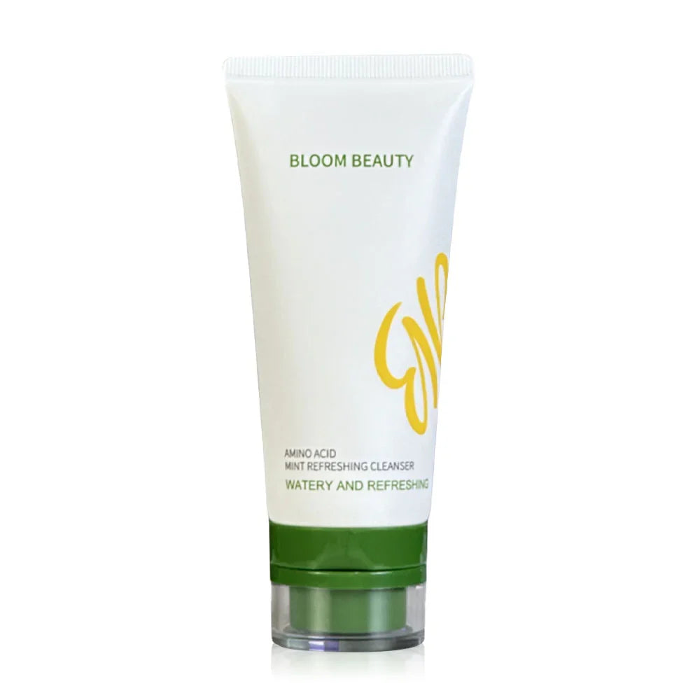 BLOOM BEAUTY Amino Acid Mint Refreshing Cleanser Facial Foam 80g