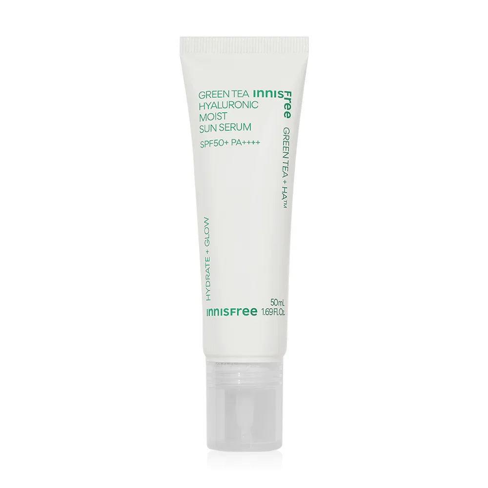 Innisfree Green Tea Hyaluronic Moist Sun Serum 50ml