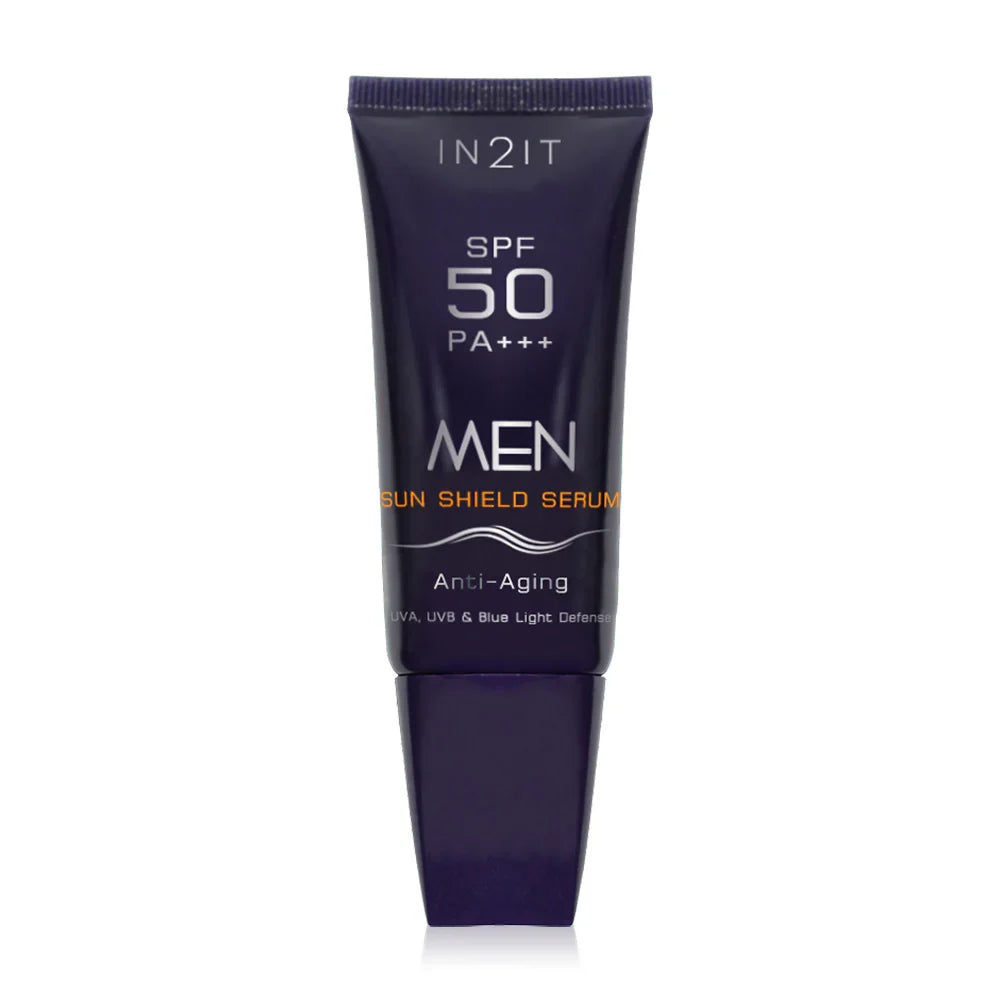 In2it Men Friendly Sea Kare Sun Shield SPF50 PA+++ Sunscreen Serum 20g #MSKM