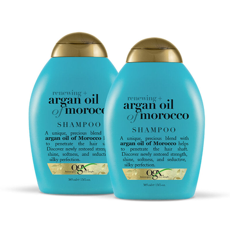 OGX Renewing Argan Oil Of Morocco Shampoo Repairing 385ml x 2pcs