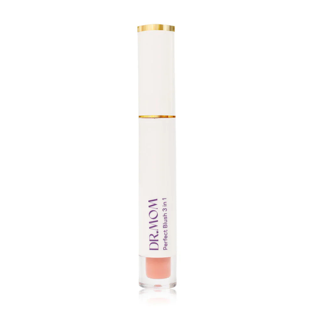 DR.MOM Lip Matte Perfect Blush 3 in 1 3ml - #01 Peach Velvet