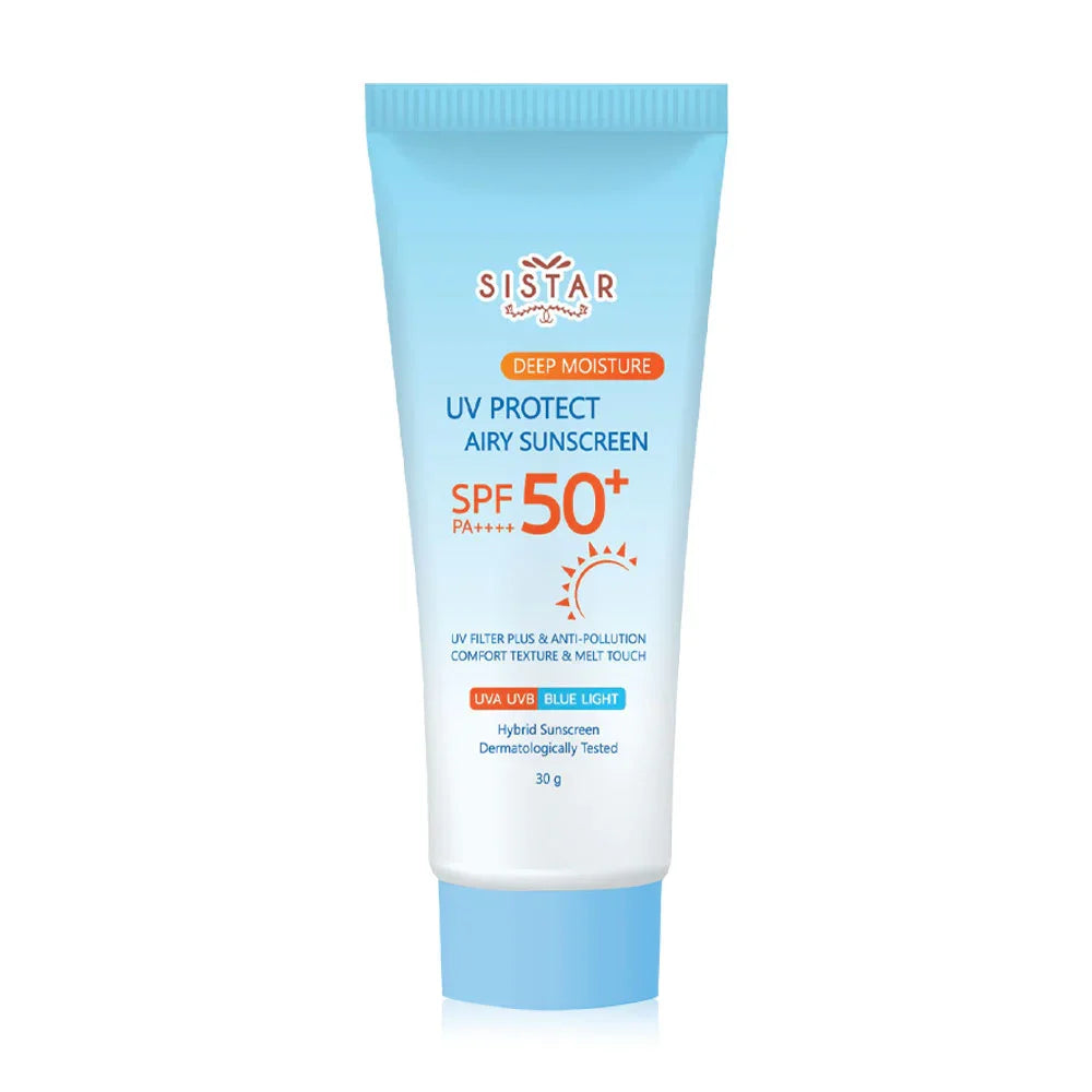 Sistar Deep Moisture UV Protect Airy Sunscreen SPF50+ PA++++ Hybrid Sunscreen 30g