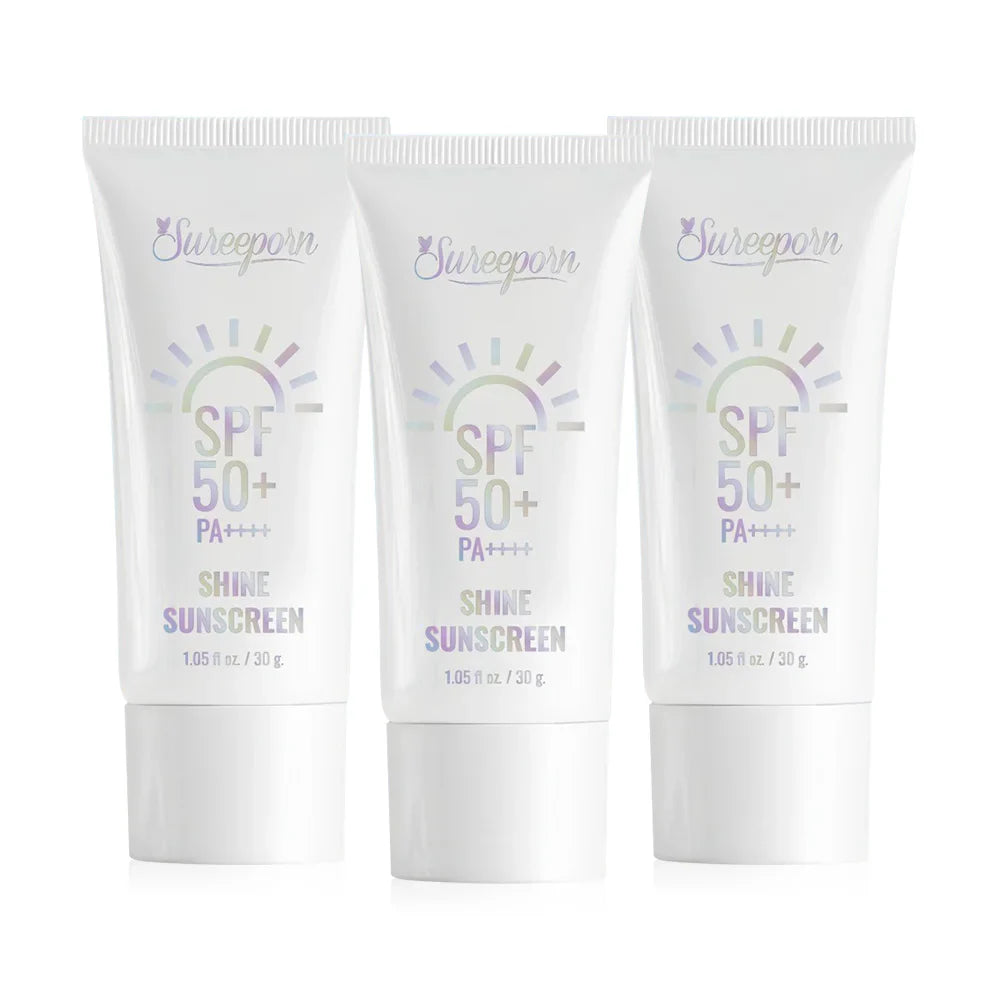 Sureeporn Shine Sunscreen SPF50+ PA+++++ 30ml x 3pcs