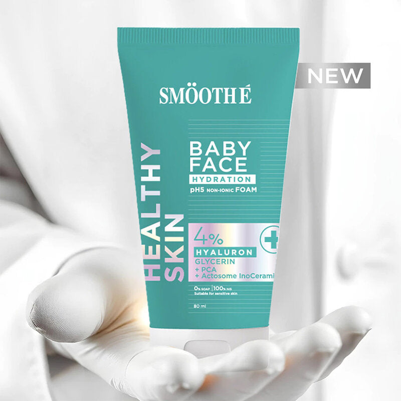 Smooth E Babyface Hydration pH5 Non-ionic Foam 180ml