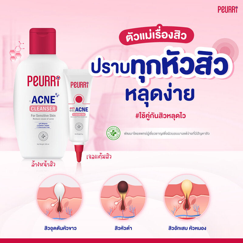 Peurri Acne Cleanser 250ml