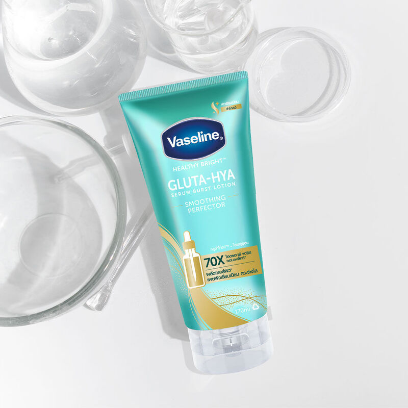 Vaseline Healthy Bright Gluta-Hya Serum Burst Smoothing Perfector 170ml