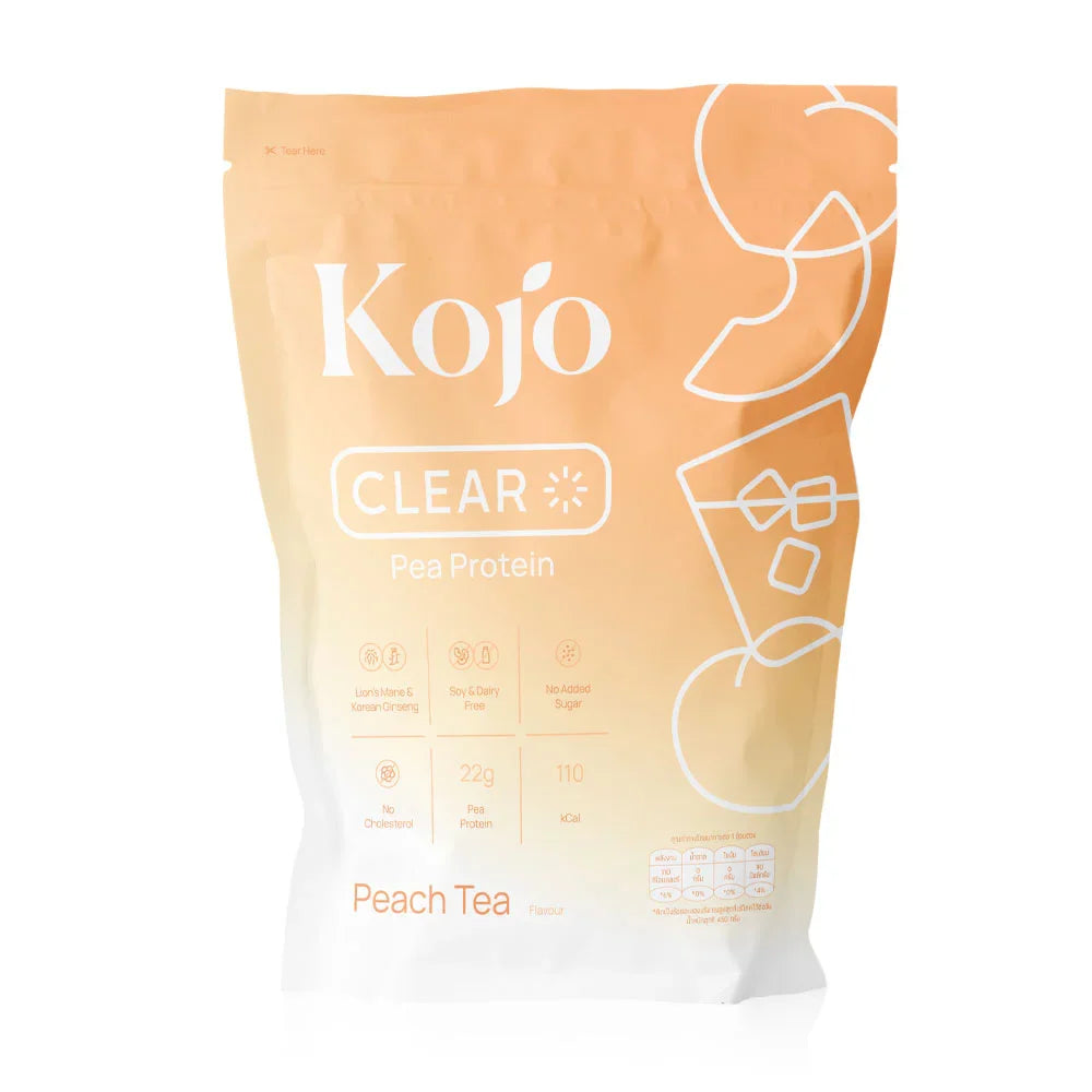 KOJO Clear Pea Protein 450g - Peach