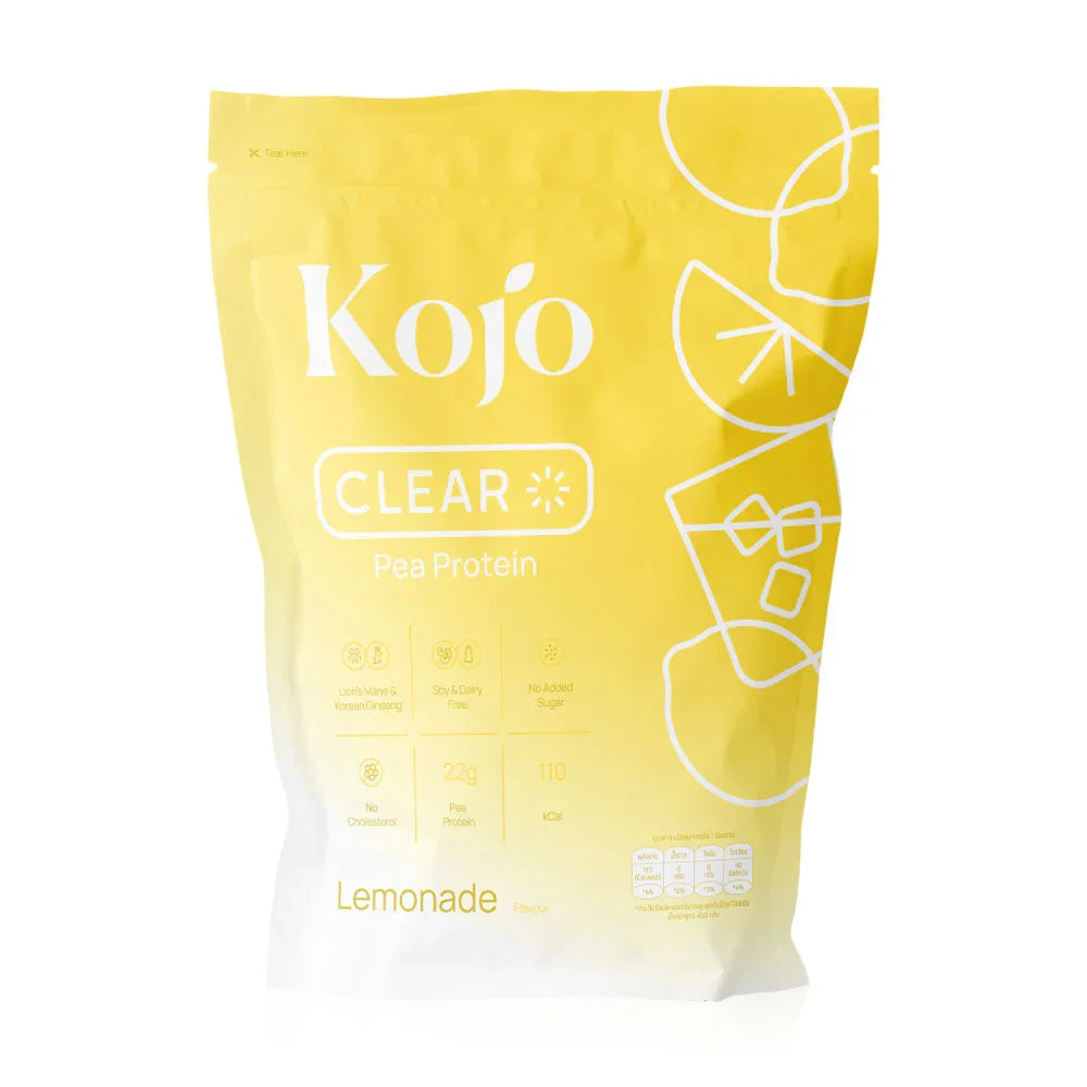 KOJO Clear Pea Protein 450g - Lemonade