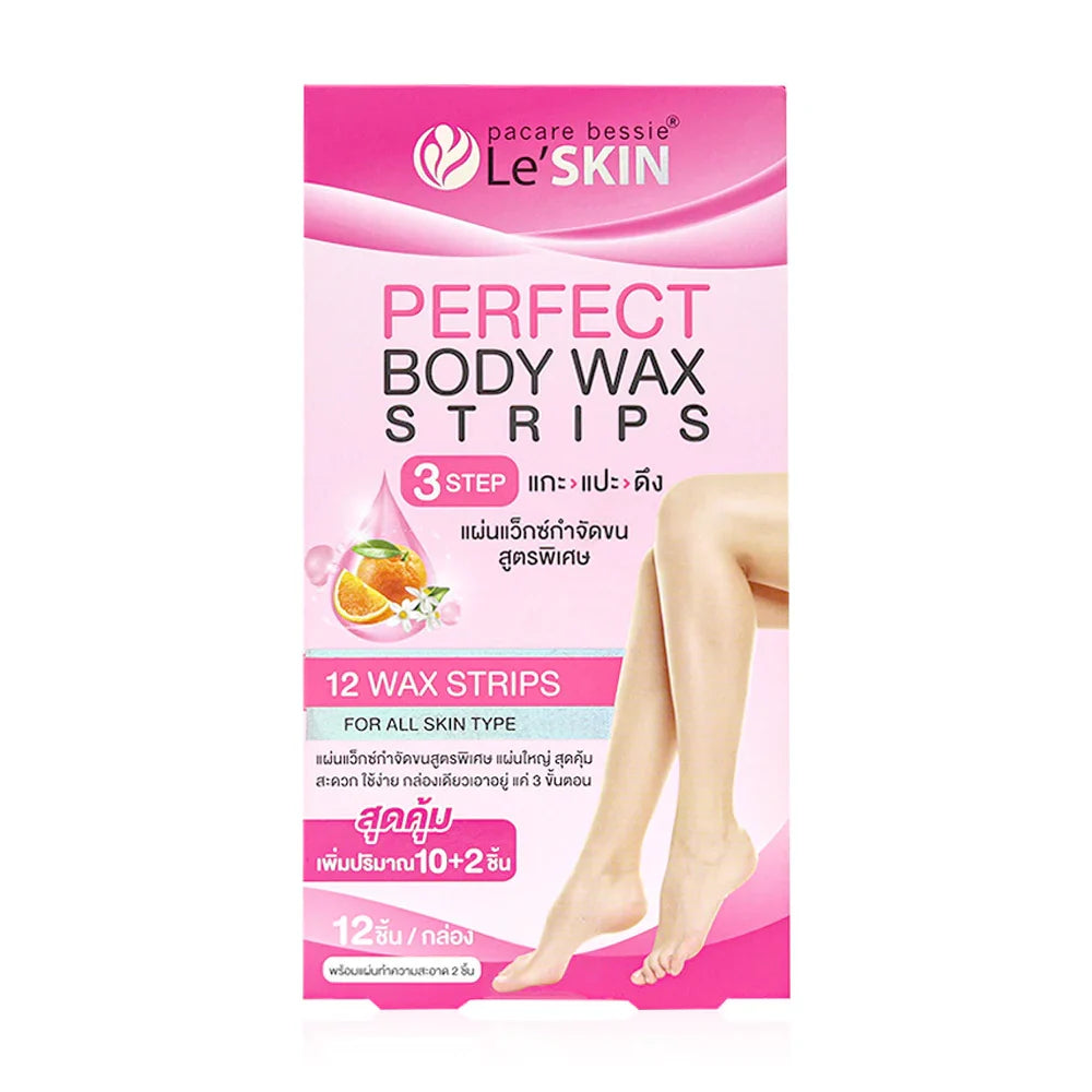 Le'SKIN Perfect Body Wax Strips [5g x 12pcs]