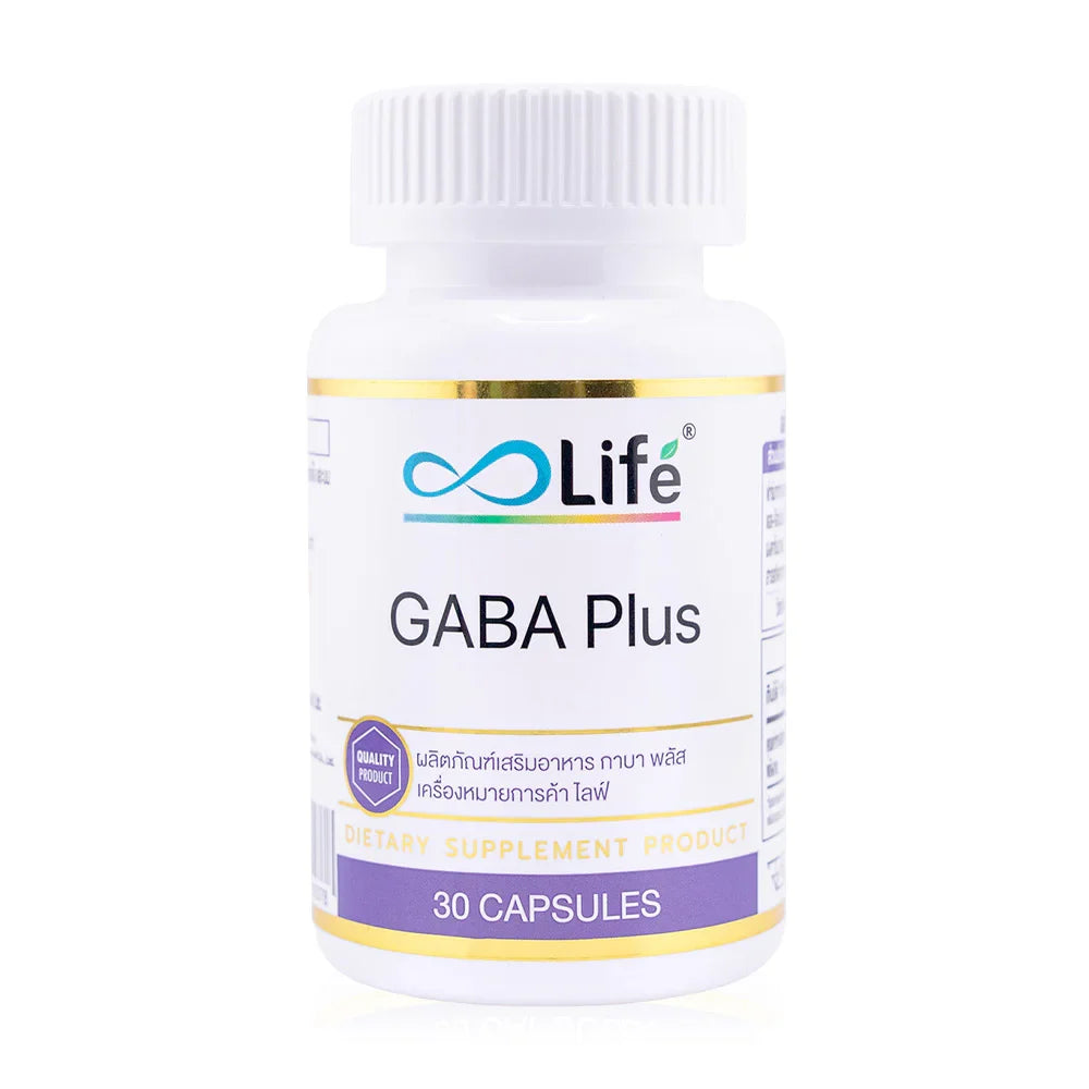 Life GABA Plus 600mg 30 Capsules