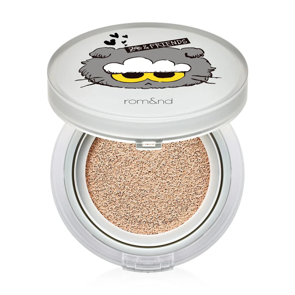 ROM&ND X Zo&Friends Nu Zero Cushion SPF24 PA++ 15g - #21 Pure