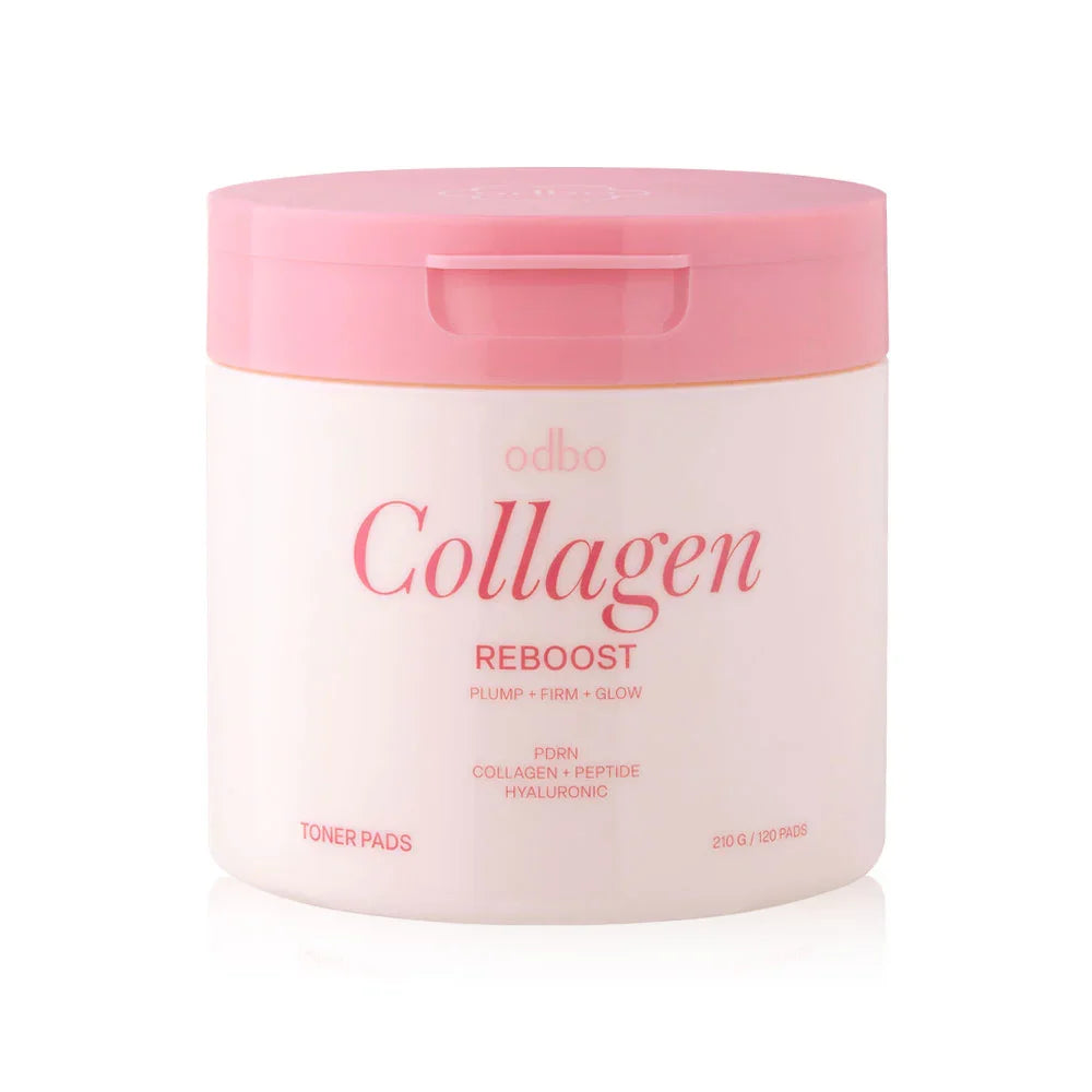 ODBO Skin Reset Toner Pads 120 Pads - #02 Collagen Reboost