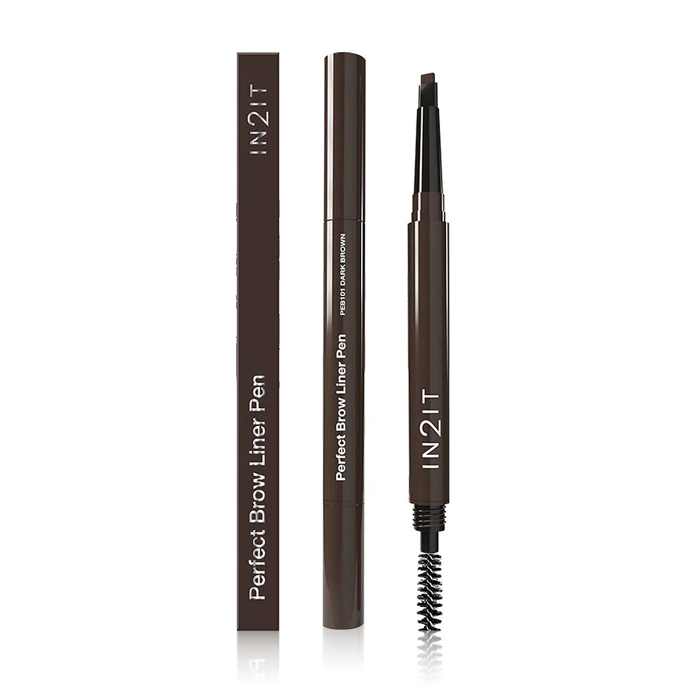 In2It Perfect Brow Liner Pen 0.2g - #PEB101 Dark Brown
