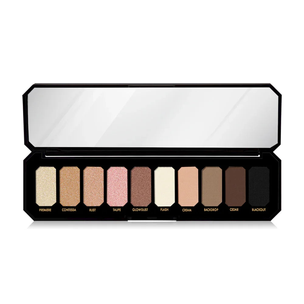 Browit Glam Gala Eyeshadow Palette [0.5g x 10 Colors] - #01 Red Carpet