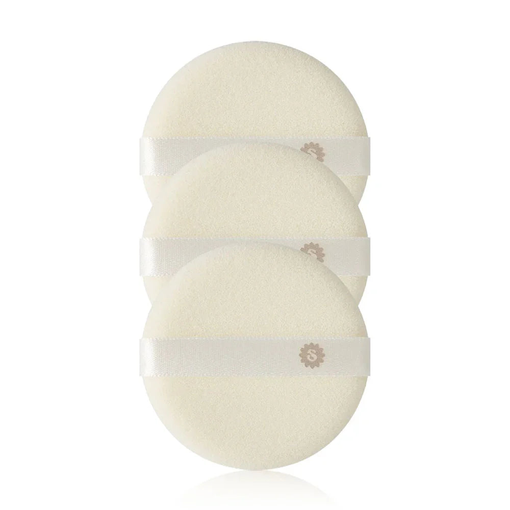 SUPERMOM Powder Flocking Puff 3pcs