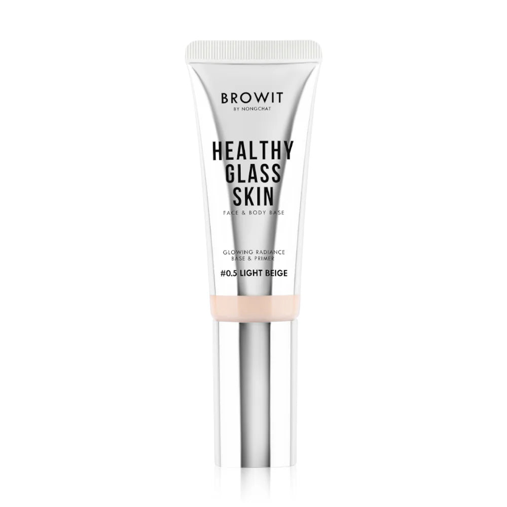 Browit Healthy Glass Skin Face & Body Base 24ml - #0.5 Light Beige