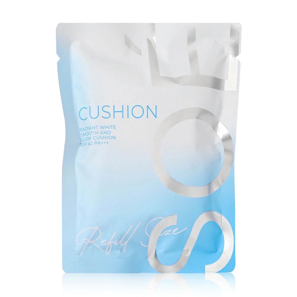 SOE Radiant White Smooth and Glow Cushion SPF 42 PA+++ 15g Refill Size - #02 Medium Natural