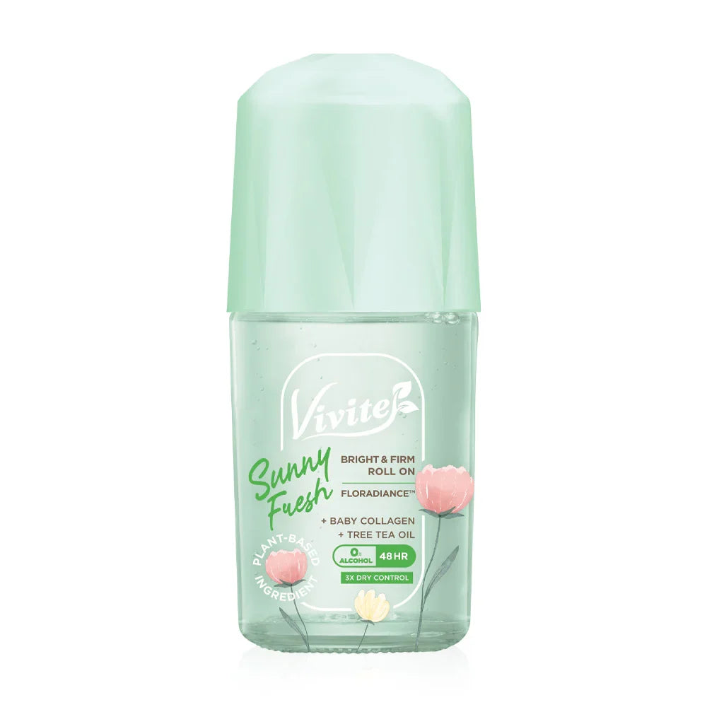 Vivite Sunny Fresh White & Firm Roll On Deodorant 20ml