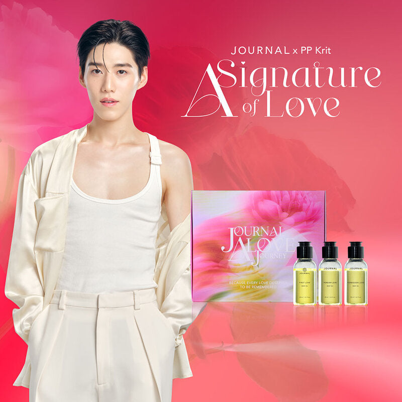 Journal A Love Journey Collection Body Oil Set 30ml x 3pcs