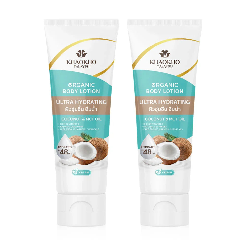 Khaokho Talaypu Coconut Body Lotion 170ml x 2pcs