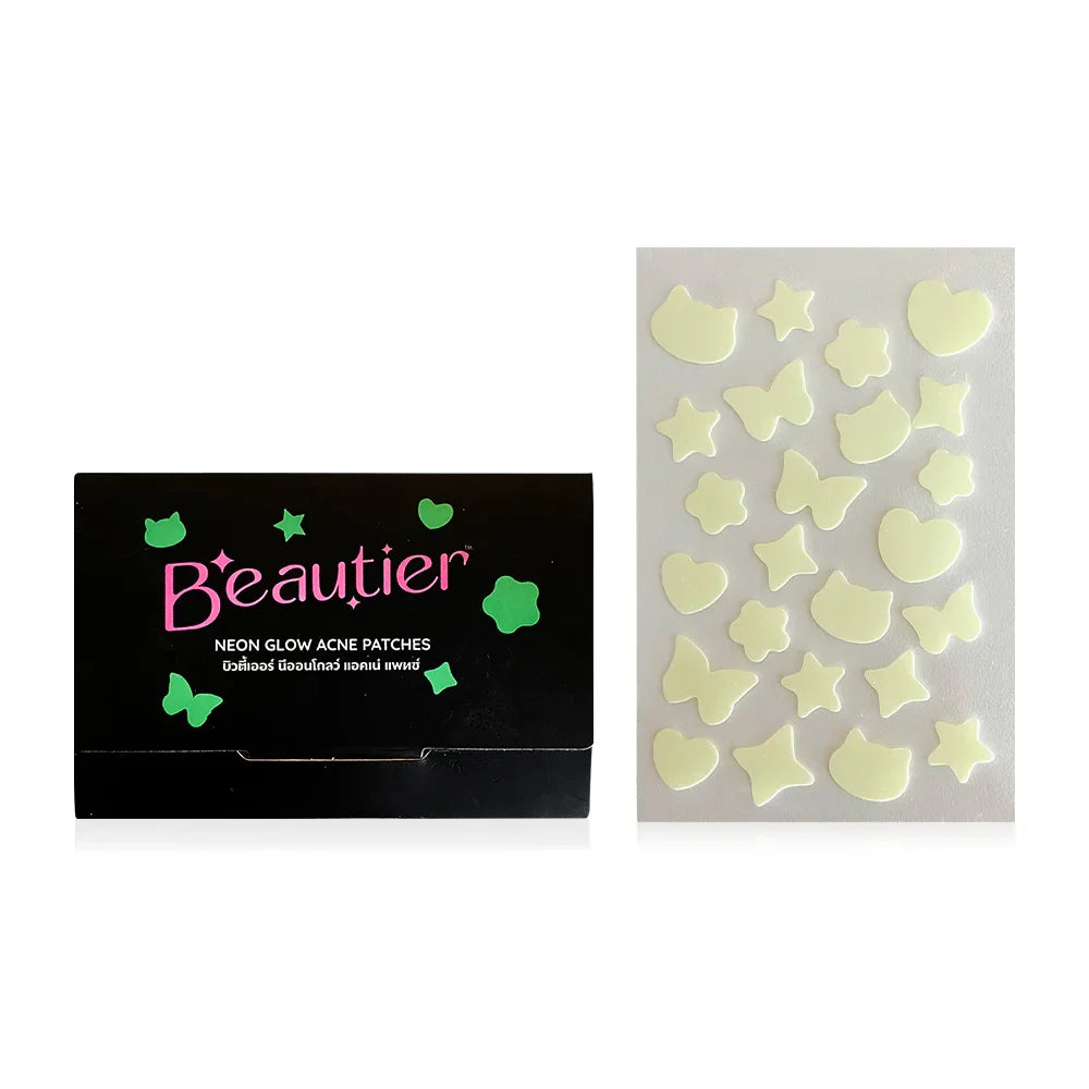 Beautier Neon Glow Acne Patches 24 Dots