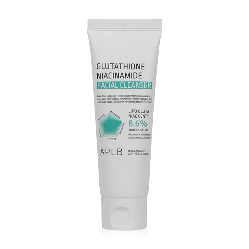 APLB Glutathione Niacinamide Facial Foam Cleanser 80ml