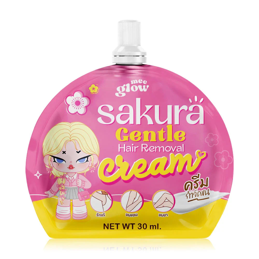 Livetined Meeglow Sakura Gentle Hair Removal Cream 30ml
