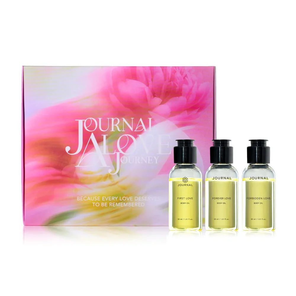 Journal A Love Journey Collection Body Oil Set 30ml x 3pcs