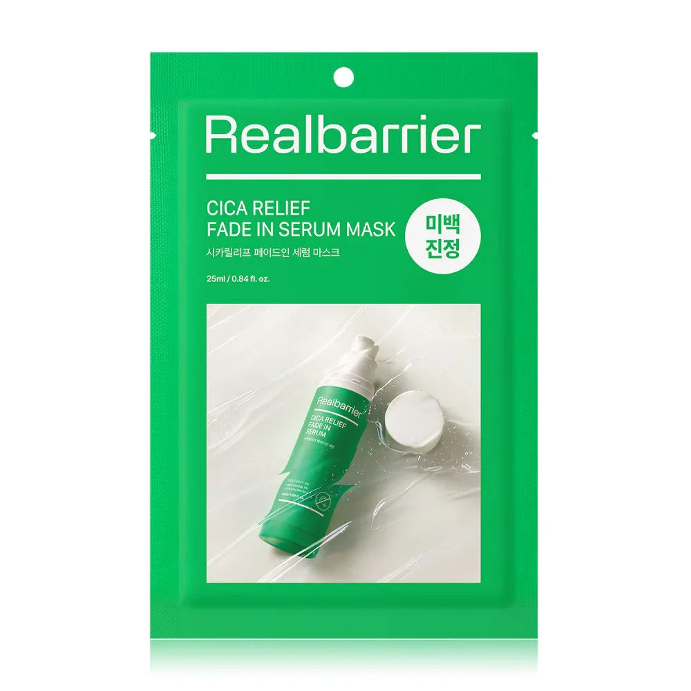 Real Barrier Cica Relief Fade in Serum Mask 25ml