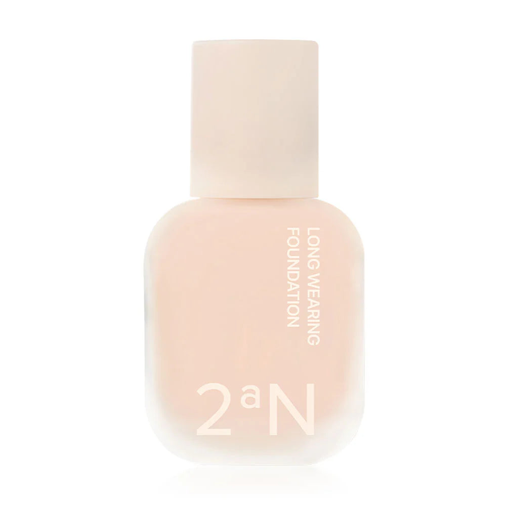 2aN Long Wearing Foundation 30ml - #19 Pale Beige