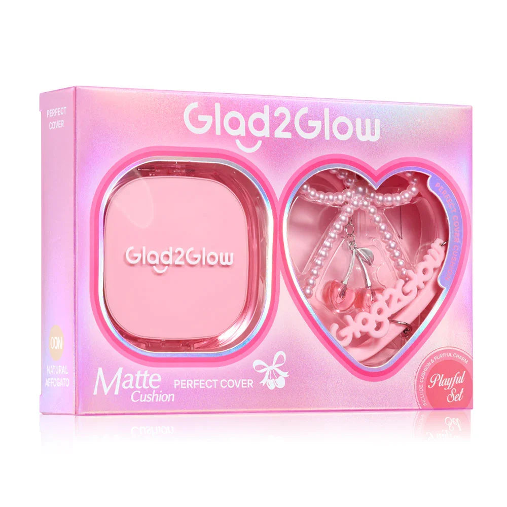 Glad2Glow Perfect Cover Cushion With Keychain 11g - #00N Natural Affogato