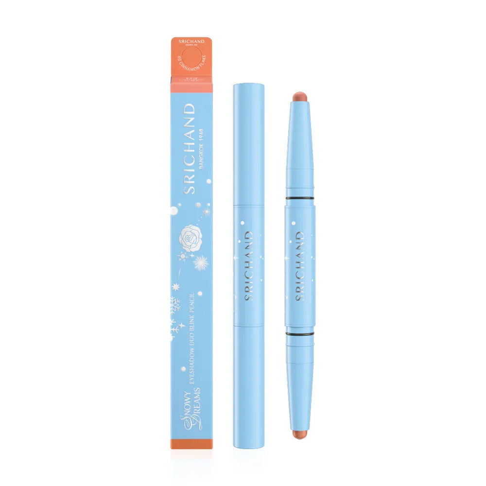 Srichand Snowy Dreams Eyeshadow Duo Blink Pencil 2g - #02 Cinnamon Flake