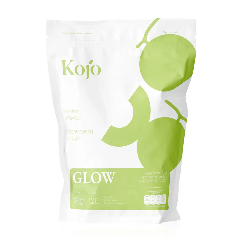 KOJO Glow Plant Based Protein 510g #Melon Flavour