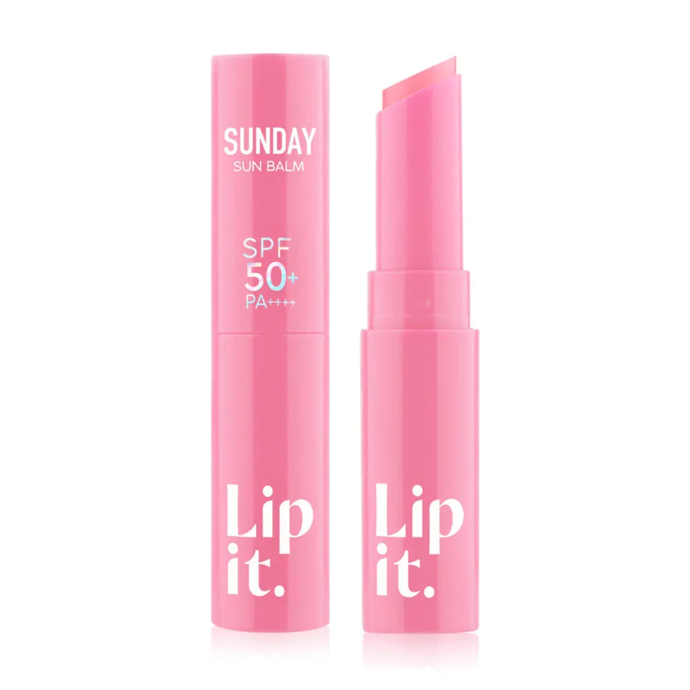 Lip It Sunday Sun Balm SPF50+ PA++++ 3g - #01 Pink Guava