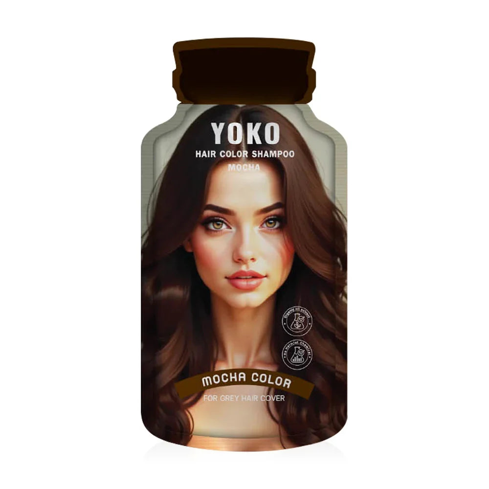 YOKO Hair Color Shampoo 30ml - Mocha