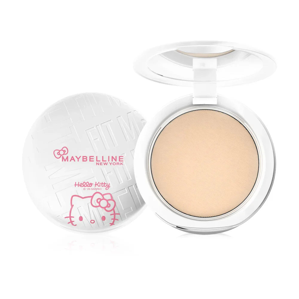 Maybelline New York Fit Me Matte & Poreless Compact Oil Control Powder Hello Kitty Collection SPF32 PA+++ 6g - #118 Maybelline Oil Control
